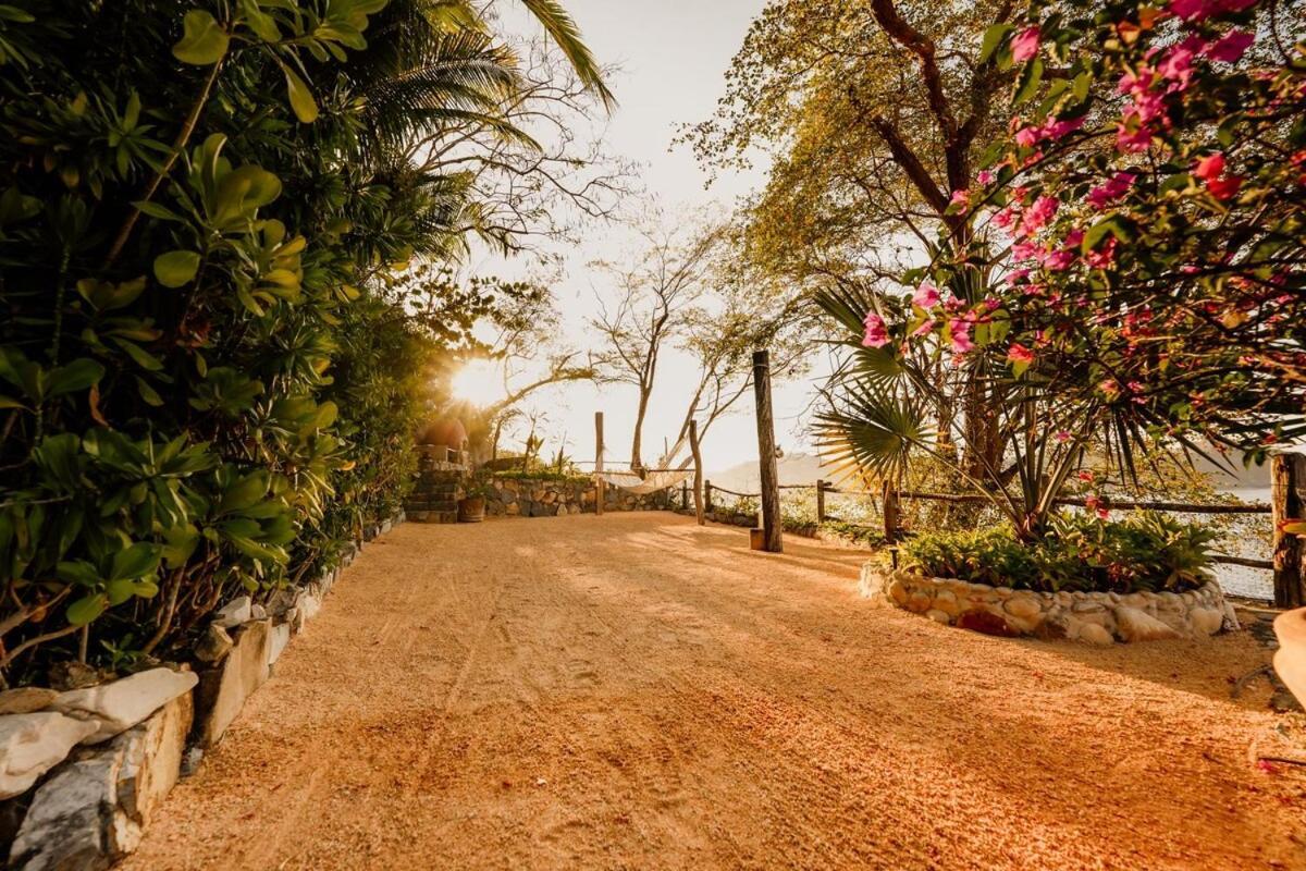 Dream Villa With Private Beach And Catering Zihuatanejo Exterior foto